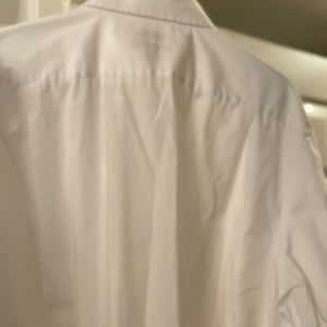 Mens Croft & Barrow Dress Shirt Like New WHITE
